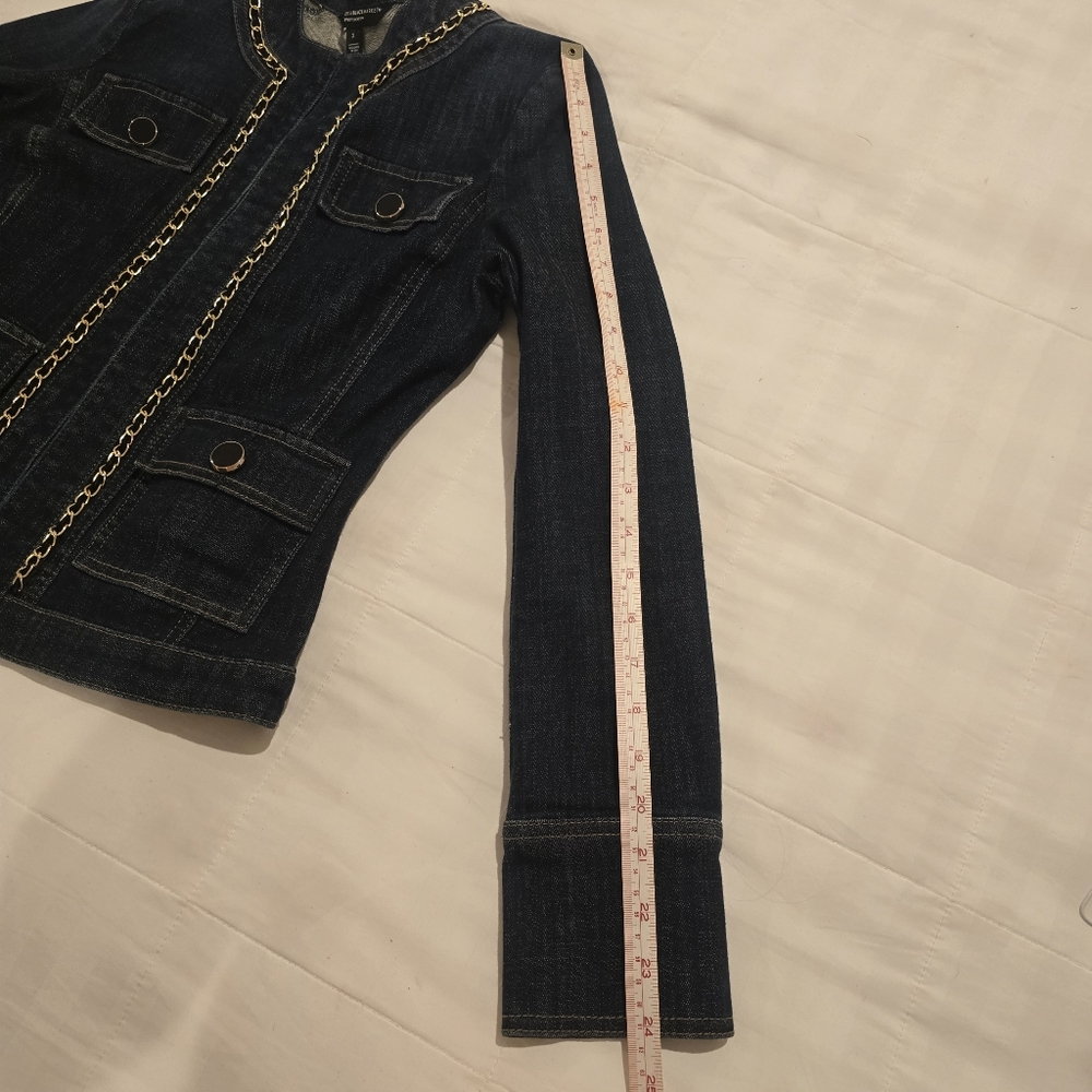 WHBM Stylist - Denim Chain Jacket from White House Black Market - Picture 12 of 12